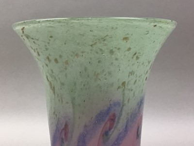 Lot 450 - SCOTTISH GLASS VASE