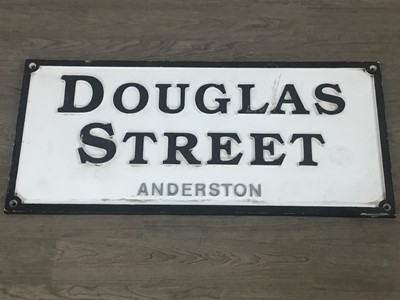 Lot 523 - REPRODUCTION 'DOUGLAS STREET' ROAD SIGN