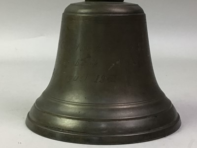 Lot 530 - BRASS HAND BELL