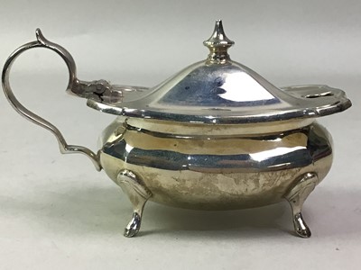 Lot 532 - COLLECTION OF SILVER CONDIMENTS