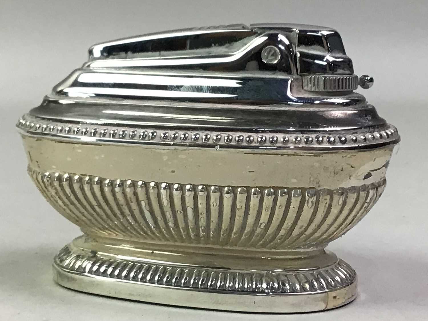 Lot 542 - GROUP OF FIVE RONSON LIGHTERS,