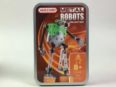 Lot 535 - FOUR MODERN MECCANO ROBOTS