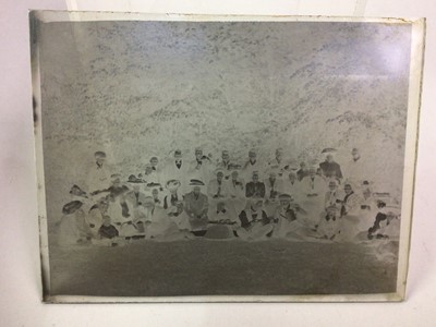 Lot 574 - GROUP OF PHOTOGRAPHIC PLATES