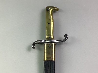 Lot 105 - WILHELM SUHL, PRUSSIAN M-1871 BAYONET