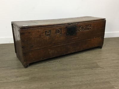 Lot 927 - PROVINCIAL OAK MARRIAGE CHEST