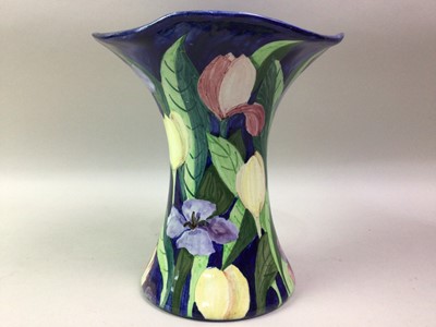 Lot 635 - HAND-PAINTED VASE