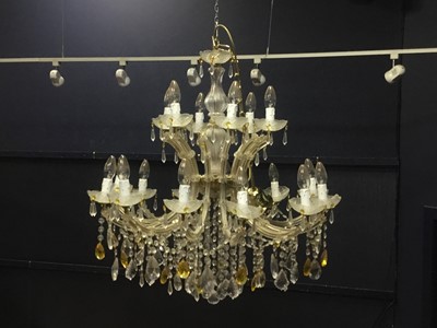 Lot 931 - VENETIAN STYLE CHANDELIER