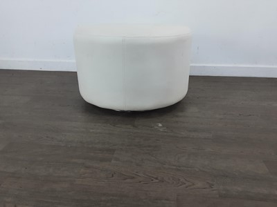 Lot 655 - MODERN CIRCULAR REVOLVING FOOTSTOOL