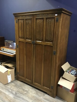 Lot 666 - OAK WARDROBE