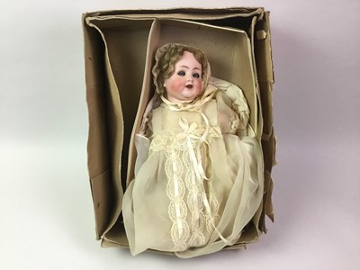 Lot 716 - BISQUE HEADED DOLL