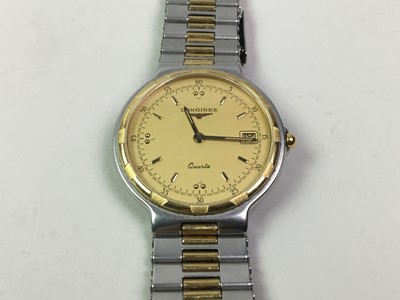 Lot 692 - LONGINES QUARTZ WRIST WATCH