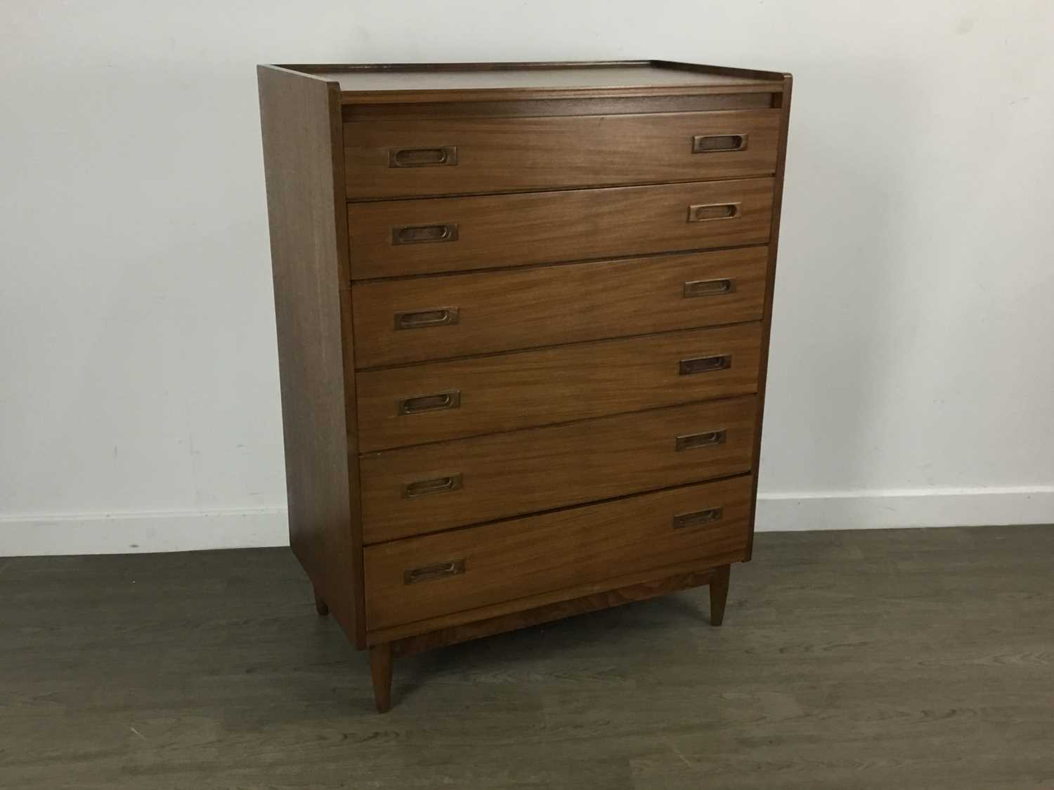 Lot 395 - ATTRIBUTED TO WHITE & NEWTON, TEAK CHEST OF DRAWERS