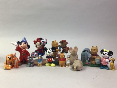 Lot 712 - COLLECTION OF DISNEY PORCELAIN FIGURES