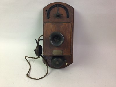 Lot 20 - ELECTRO-MAGNETIC WALL TELEPHONE