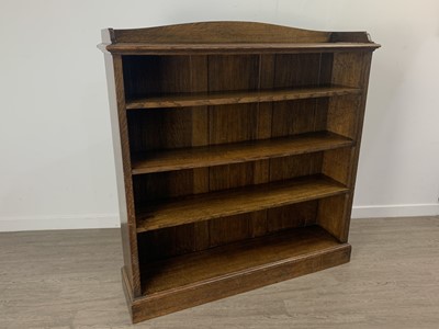 Lot 72 - LARGE OPEN BOOKCASE