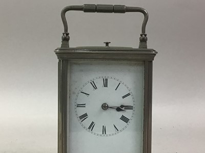 Lot 106 - CARRIAGE CLOCK