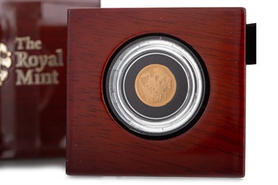 Lot 67 - THE QUARTER SOVEREIGN GOLD PROOF COIN