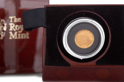 Lot 67 - THE QUARTER SOVEREIGN GOLD PROOF COIN