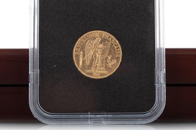 Lot 75 - THE FRENCH 20 FRANCS GOLD LUCKY ANGEL COIN