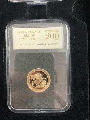 Lot 87 - THE BICENTENARY SOVEREIGN COLLECTION