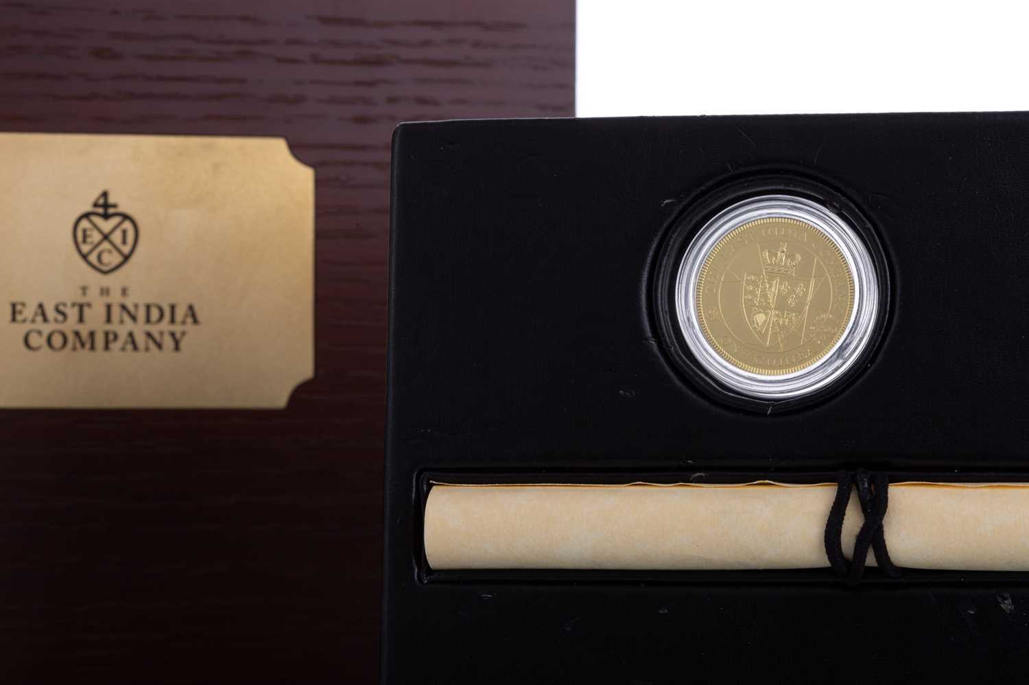 Lot 83 - EAST INDIA COMPANY ONE GUINEA GOLD PROOF COIN