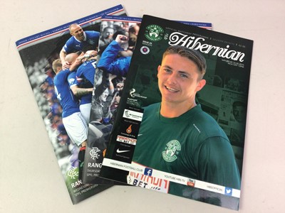 Lot 202 - LARGE COLLECTION OF RANGERS F.C. PROGRAMMES