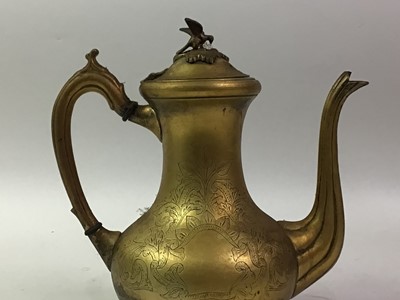 Lot 237 - GROUP OF BRASS WARE