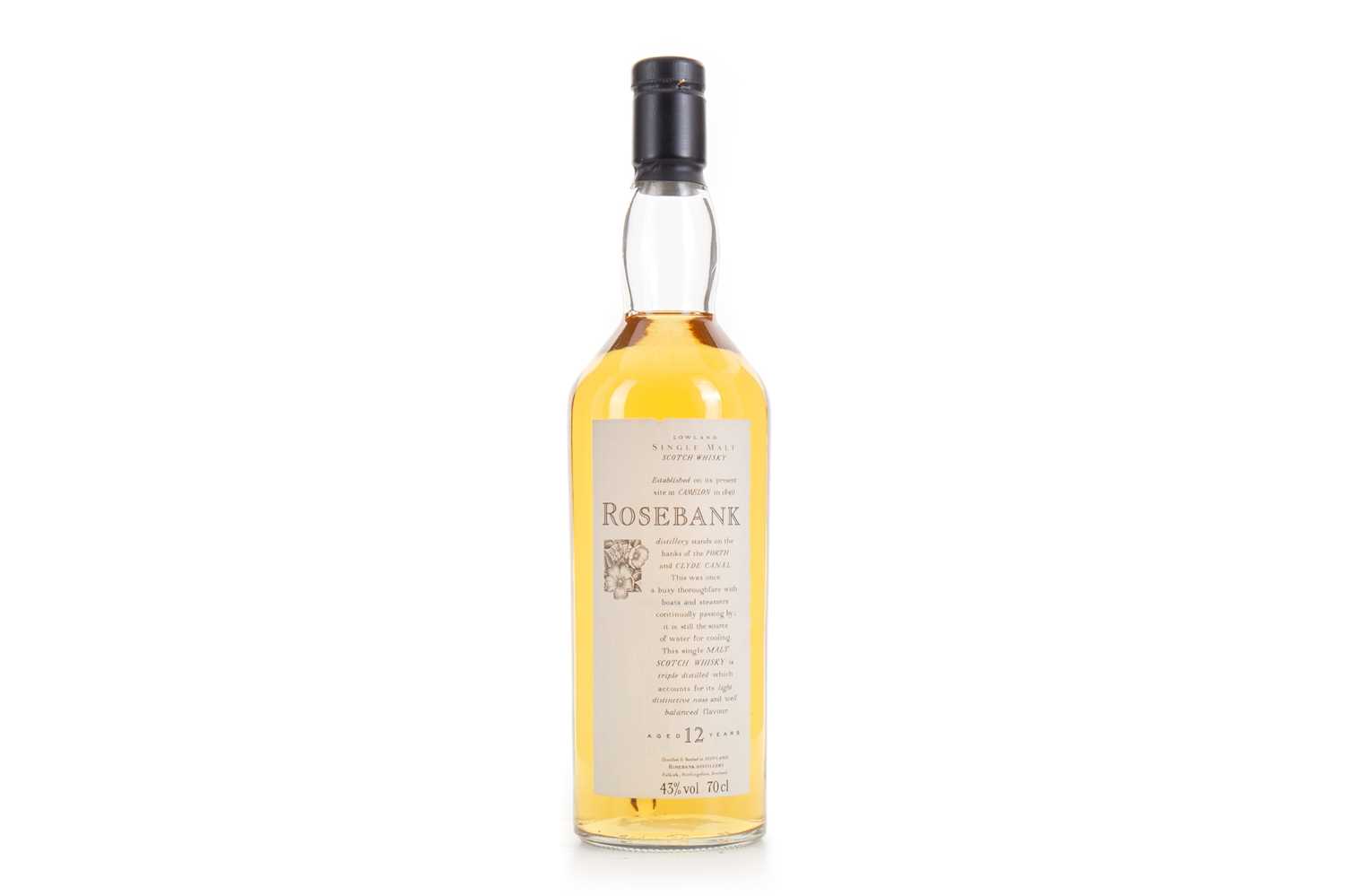 Lot 204 - ROSEBANK 12 YEAR OLD FLORA & FAUNA
