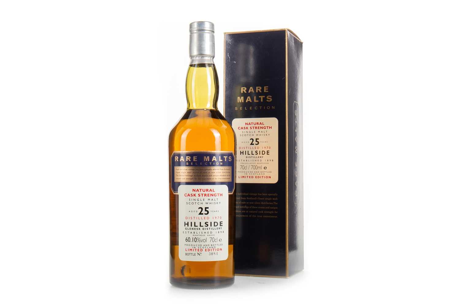 Lot 248 - HILLSIDE 1970 25 YEAR OLD RARE MALTS
