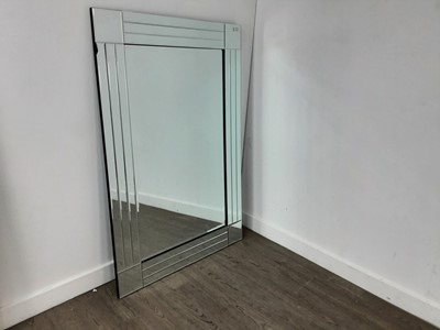 Lot 416 - THREE MODERN WALL MIRRORS