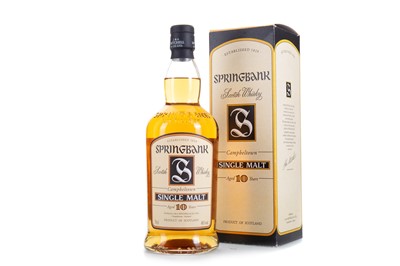 Lot 311 - SPRINGBANK 10 YEAR OLD 2000S