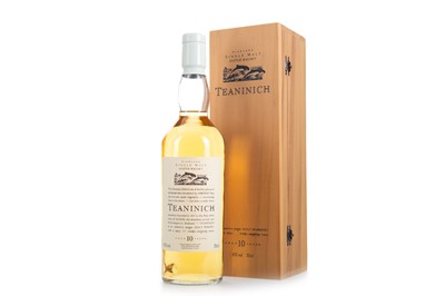 Lot 356 - TEANINICH 10 YEAR OLD FLORA & FAUNA 1ST RELEASE