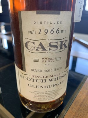 Lot 12 - GLENBURGIE 1966 GORDON & MACPHAIL CASK STRENGTH