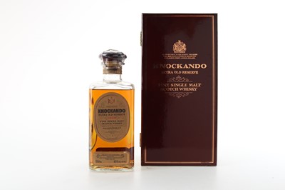 Lot 24 - KNOCKANDO 1965 EXTRA OLD RESERVE 75CL