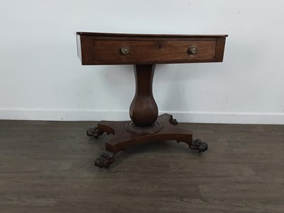 Lot 510 - MAHOGANY HALL TABLE