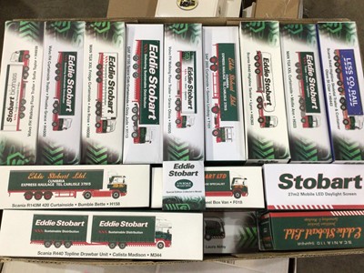 Lot 201 - GROUP OF EDDIE STOBART MODELS