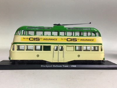 Lot 202 - GROUP OF MODEL TRAMS