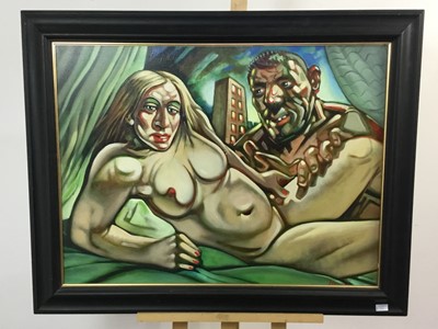 Lot 126 - GICLEE CANVAS PRINT AFTER PETER HOWSON