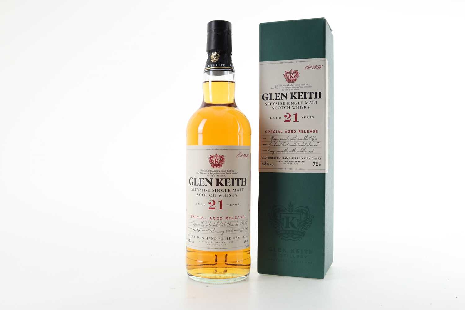 Lot 36 - GLEN KEITH 21 YEAR OLD