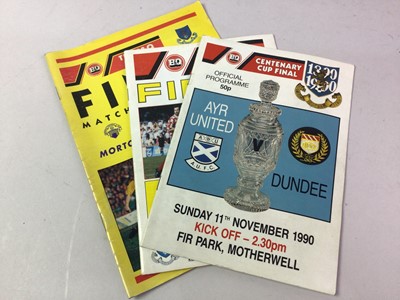 Lot 35 - COLLECTION OF FOOTBALLING PROGRAMMES