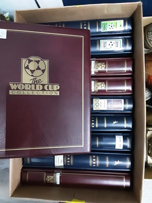 Lot 37 - TEN ALBUMS OF SPORTING STAMPS