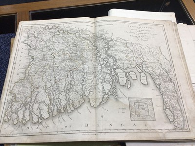 Lot 1246 - RENNELL (JAMES), COLLECTION OF MAPS RELATING TO INDIA