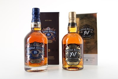 Lot 52 - CHIVAS REGAL 18 YEAR OLD AND 15 YEAR OLD