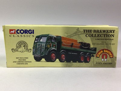 Lot 123 - SIX CORGI CLASSIC COMMERCIAL VEHICLES