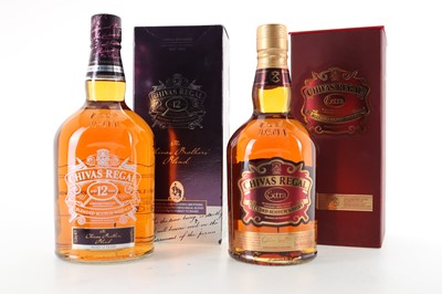 Lot 54 - CHIVAS REGAL EXTRA AND CHIVAS REGAL 12 YEAR OLD 'THE BROTHERS BLEND' 1L