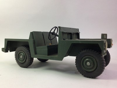 Lot 41 - GROUP OF MILITARY TOY VEHICLES