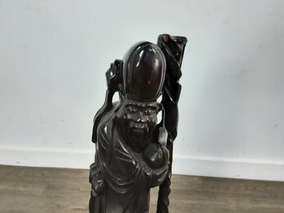 Lot 45 - CHINESE ROOTWOOD FIGURE