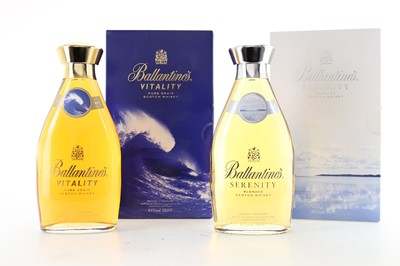 Lot 45 - BALLANTINE'S SERENITY 50CL AND VITALITY 50CL