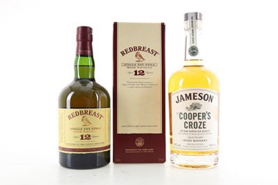 Lot 46 - REDBREAST 12 YEAR OLD AND JAMESON COOPER'S CROZE