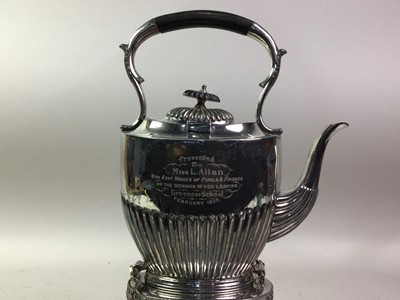 Lot 191 - GROUP OF SILVER PLATED WARE